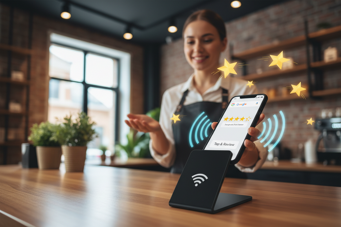 How NFC Tap Cards Help Businesses Get More Google Reviews
