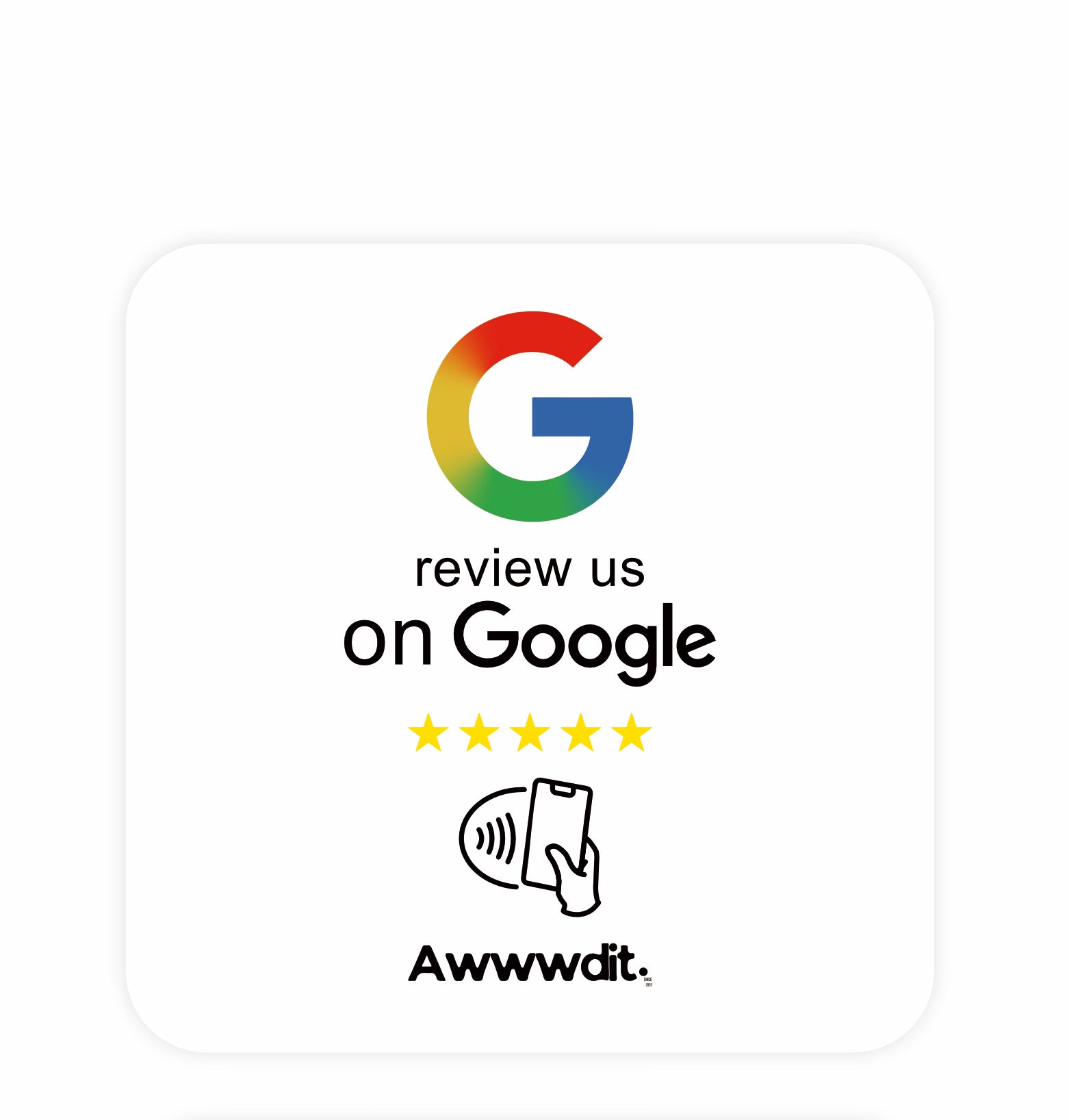 Google Review — Plate